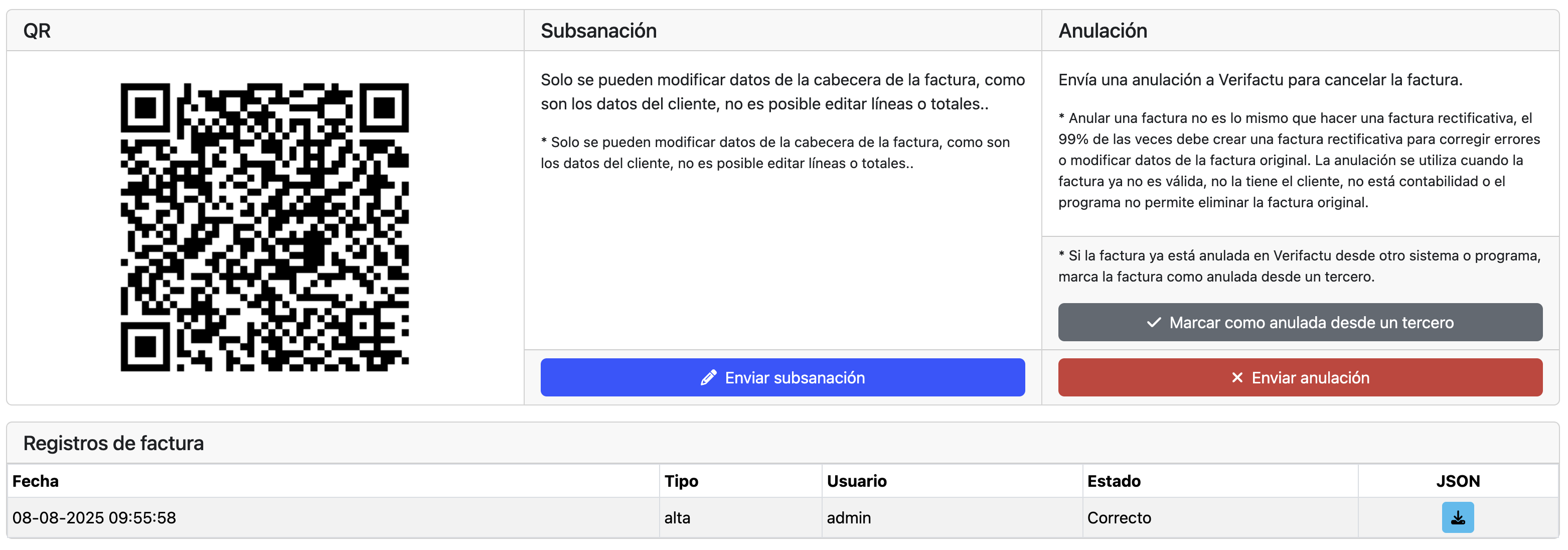 Plugin Verifactu v0.5: lista de novedades