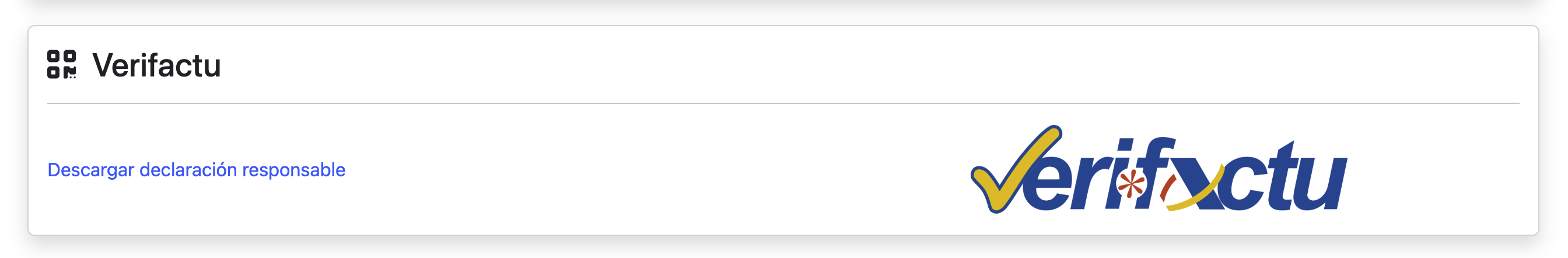 Cómo descargar la declaración responsable