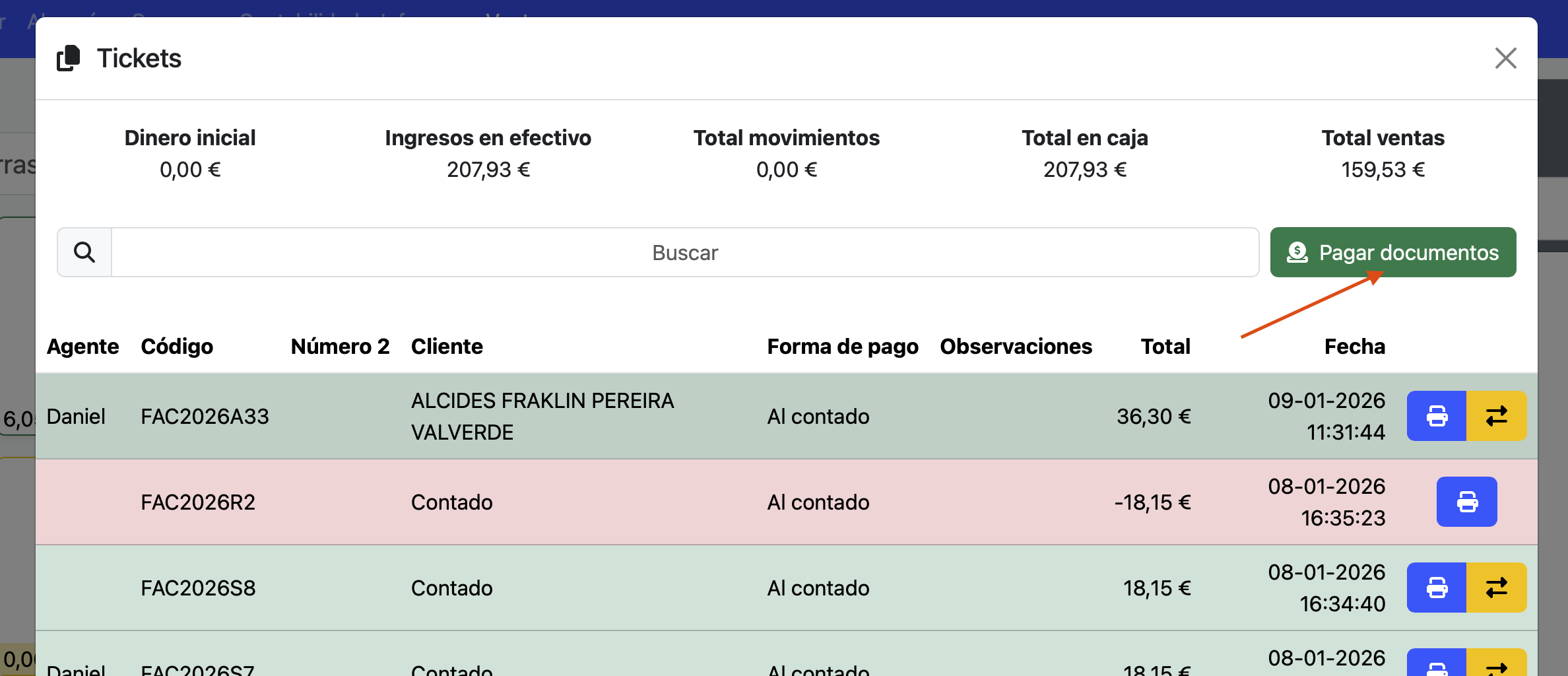 botón pagar documentos