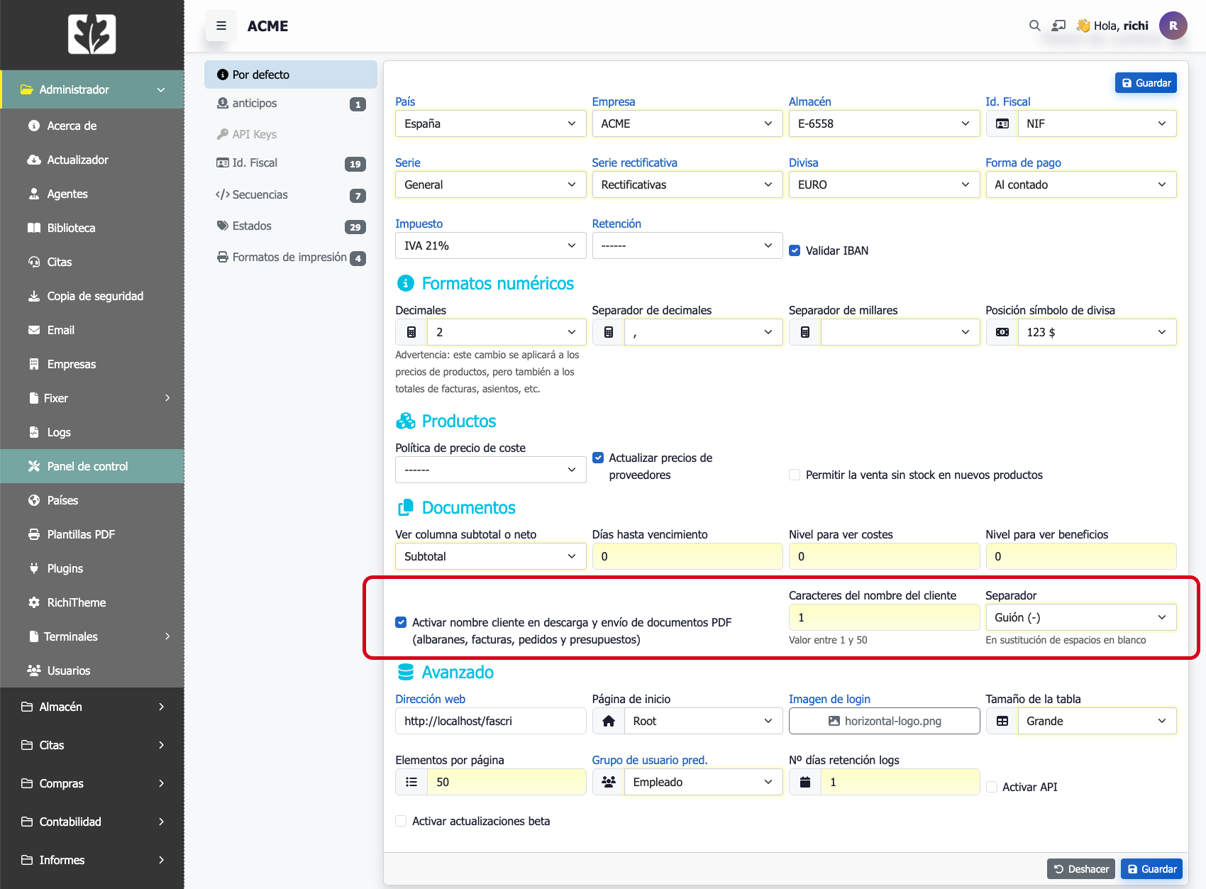 NombreClienteDocsPDF