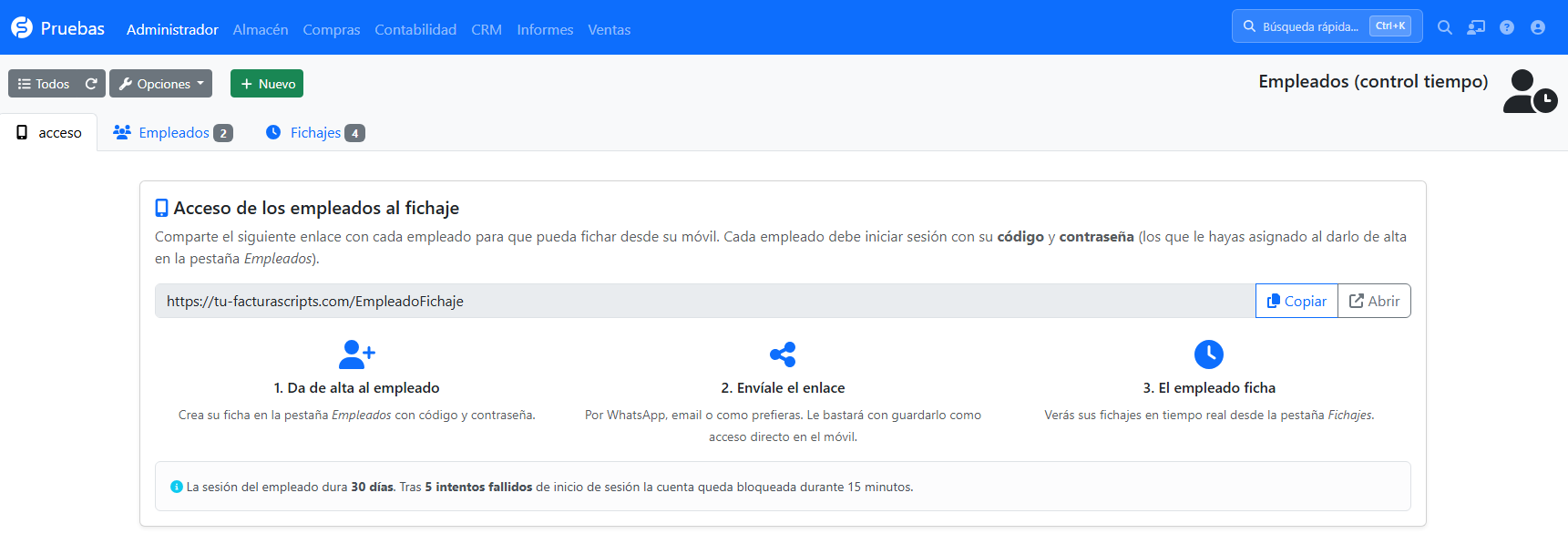 ControlTiempo