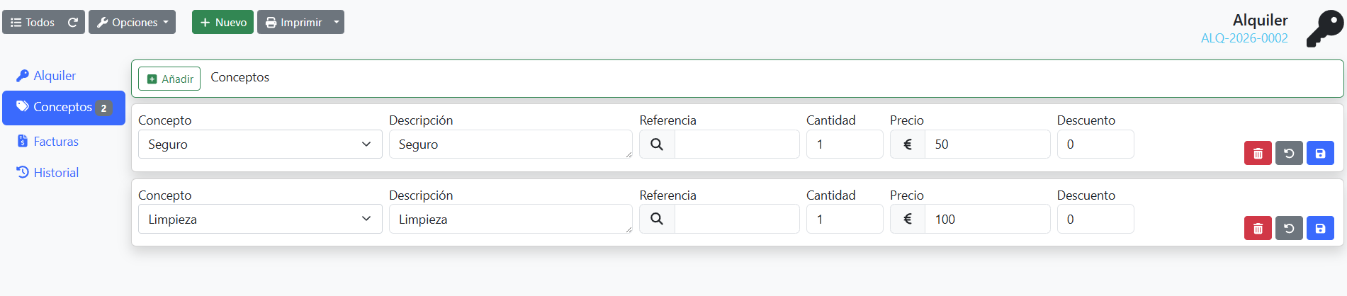 conceptos rellenos