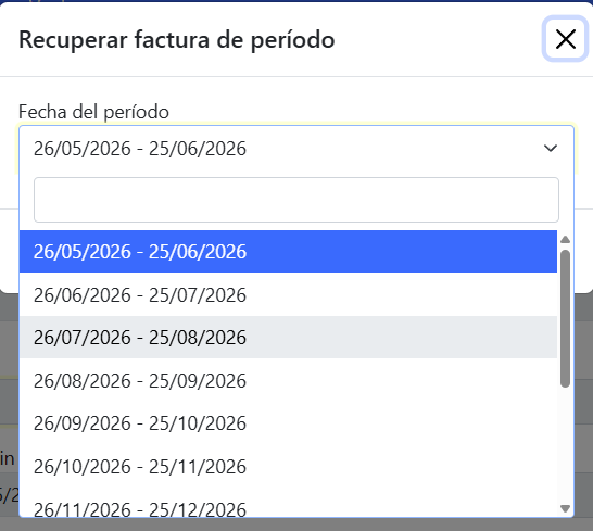 Modal Periodos