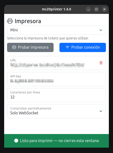 nuevo mc20printer 1.4