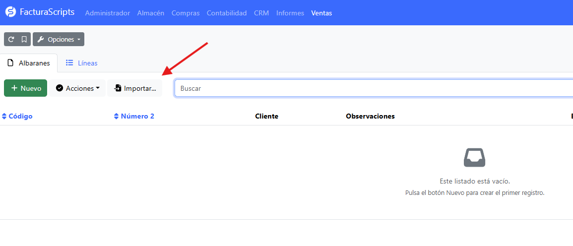 importar albaranes de cliente de factusol