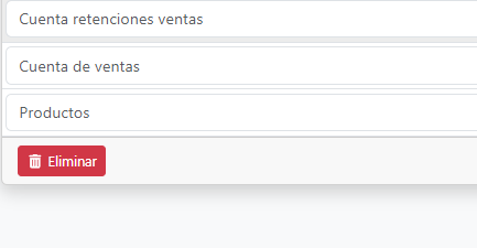 botón eliminar