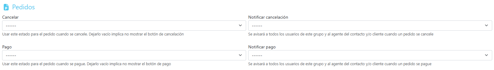 Pedidos