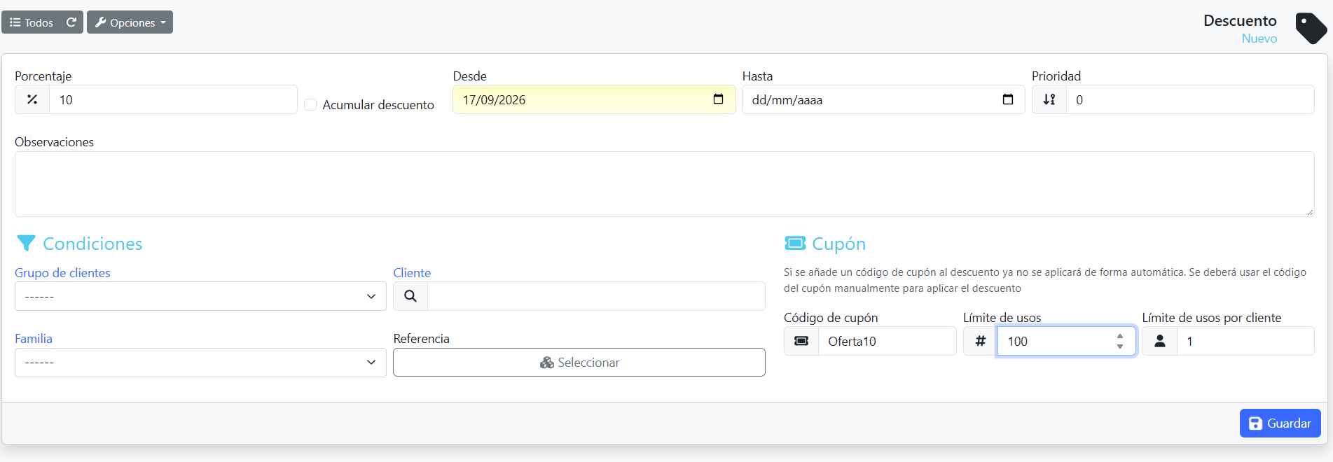Cupón