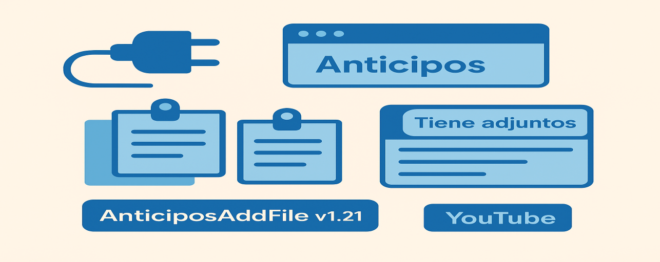 Lista de cambios del plugin AnticiposAddFile v1.21