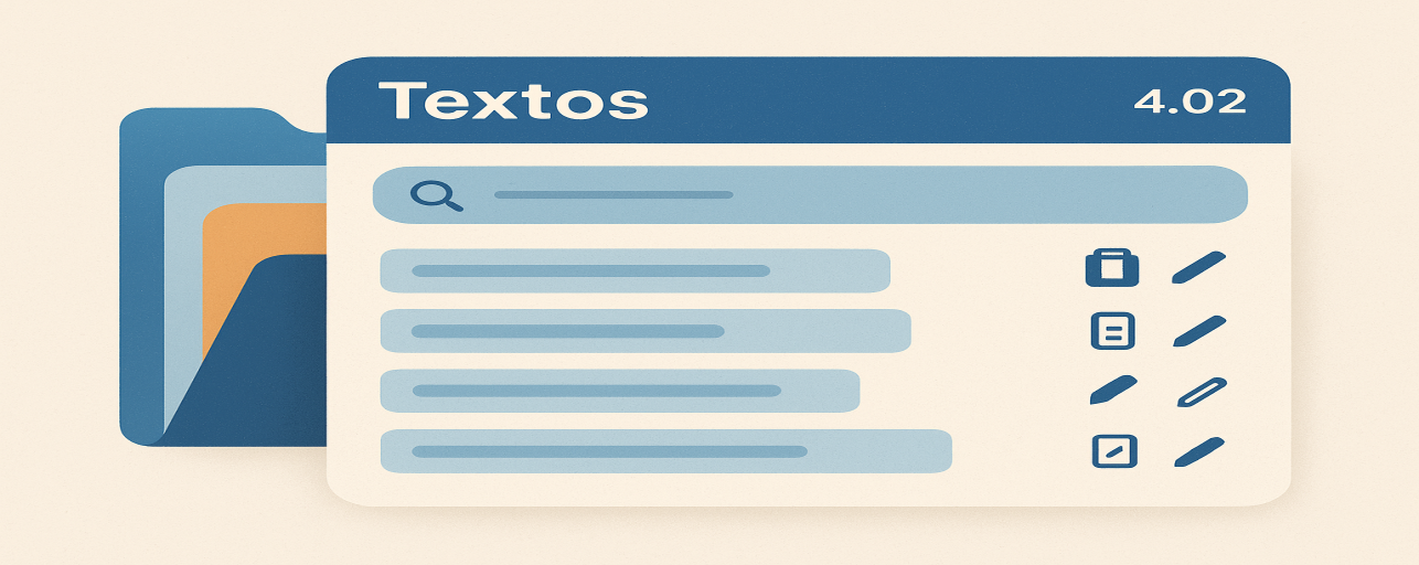 Cambios principales de Textos 4.02