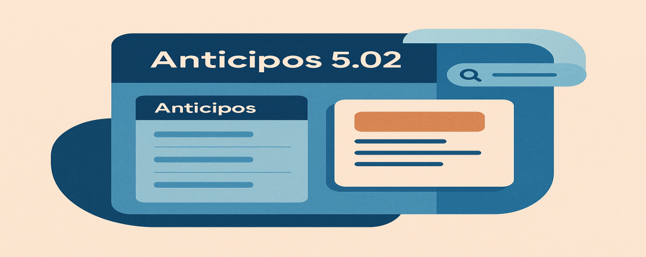 Cambios principales de Anticipos 5.02